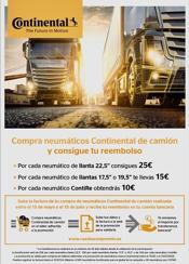 Continental apoya al sector del camión en España con descuentos especiales para la compra de neumáticos 