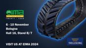 Trelleborg Tires presenta ART1000, sus primeras cadenas de goma agrícolas, en EIMA 2024