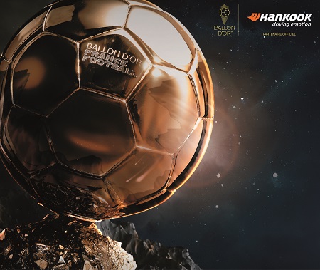 Hankook, patrocinador oficial del Ballon dʼOr™