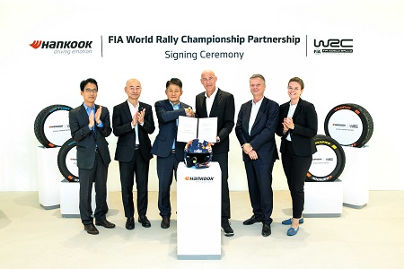 Hankook suministrará neumáticos de rally para las tres categorías del WRC