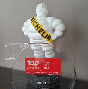 Michelin renueva su certificación como 'Top Employer' en España