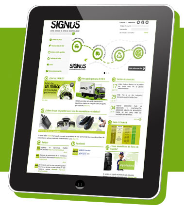 Signus estrenará web en breve