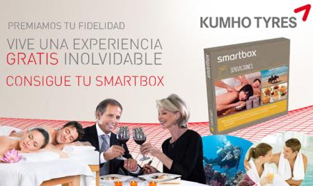 Kumho sortea 4 Experiencias Smartbox