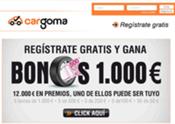 Cargoma sortea bonos de hasta 1.000 euros, al darse de alta en su buscador de neumáticos