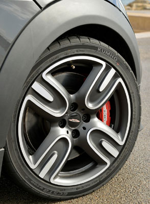 Kumho Ecsta V70A y Mini JCW GP