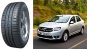 Kumho Ecowing ES01 KH27, equipamiento original para el Dacia Logan