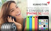 Kumho Tire premia la fidelidad de sus clientes con un iPhone 5C 