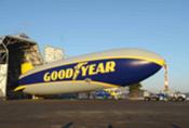 Goodyear presenta su nuevo blimp más innovador, grande y rápido