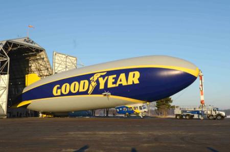 Nuevo blimp de Goodyear