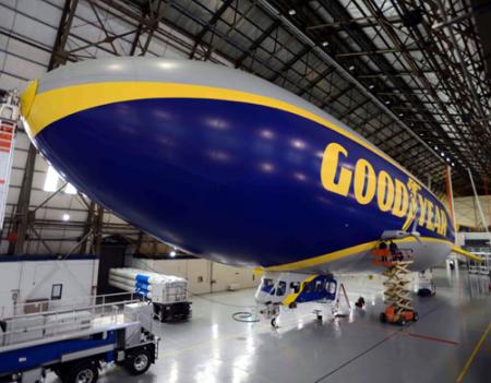 Nuevo blimp de Goodyear