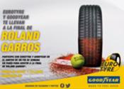 Eurotyre y Goodyear te llevan a la final de Roland Garros