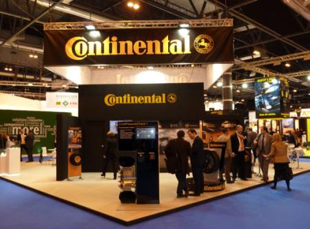 Stand Continental en Motortec