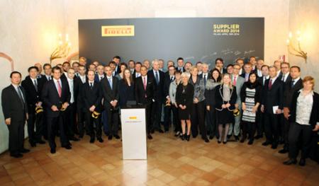 Pirelli premia a sus proveedores