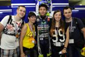 Los primeros ganadores del Club 46 Bridgestone conocen a Valentino Rossi