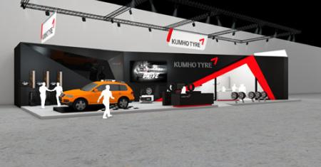 Stand de Kumho Tire en Reifen