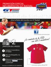 Center’s Auto lanza su campaña 'Vive la Fiebre del Mundial con GT Radial'