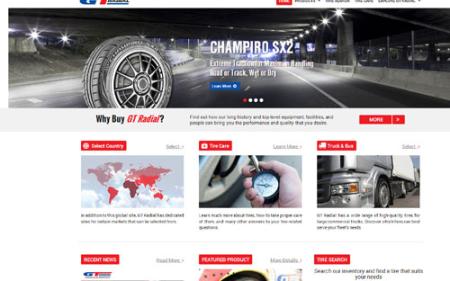 GT Radial presenta su web más atractiva, moderna y fácil de usar