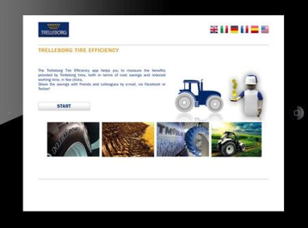 App Tire Efficiency de Trelleborg