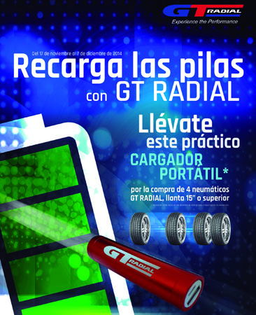 Recarga las pilas con GT Radial