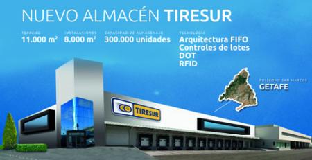 Futuro nuevo almacén en Madrid de Tiresur