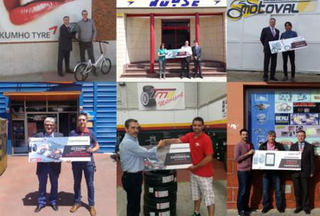 Ganadores del sorteo de Kumho