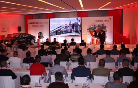 Kumho reúne a sus socios de Europa en Madrid