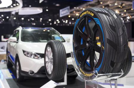 Goodyear y Dunlop mostrarán los prototipos con tecnología del futuro