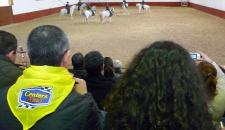 Espectáculo ecuestre de la ganadería de los Hermanos Peralta