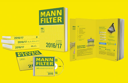 Nuevos catálogos MANN-FILTER 2016/17