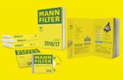 MANN+HUMMEL lanza sus nuevos catálogos MANN-FILTER 2016/17 con una extensa gama de filtros