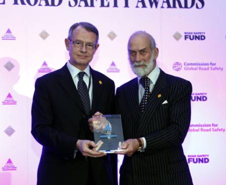 Michelin recibe el Premio Prince Michael International Road Safety