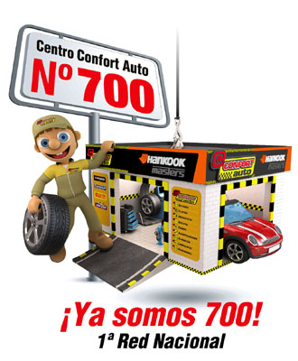 Confort Auto ya tiene 700 talleres