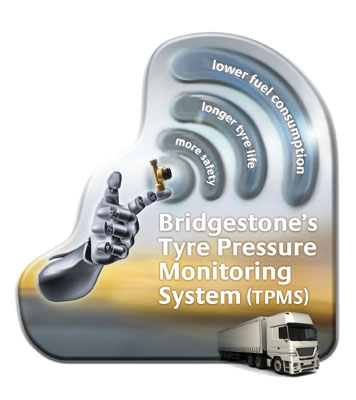 Bridgestone el Tyre Pressure Monitoring System (TPMS)