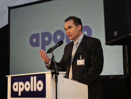 Peter Snel, jefe de grupo de I+D de Apollo Tyres