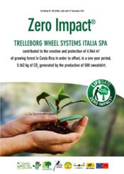 Trelleborg amplía su compromiso medioambiental con Zero Impact