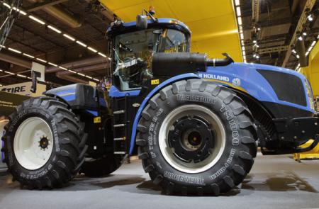 New Holland con neumáticos Trelleborg