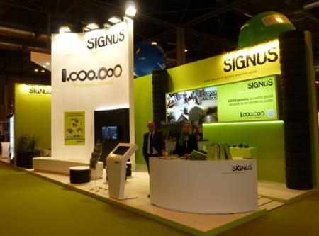 Stand Signus en Motortec