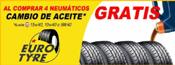 Eurotyre lanza una campaña de cambio de aceite gratis 